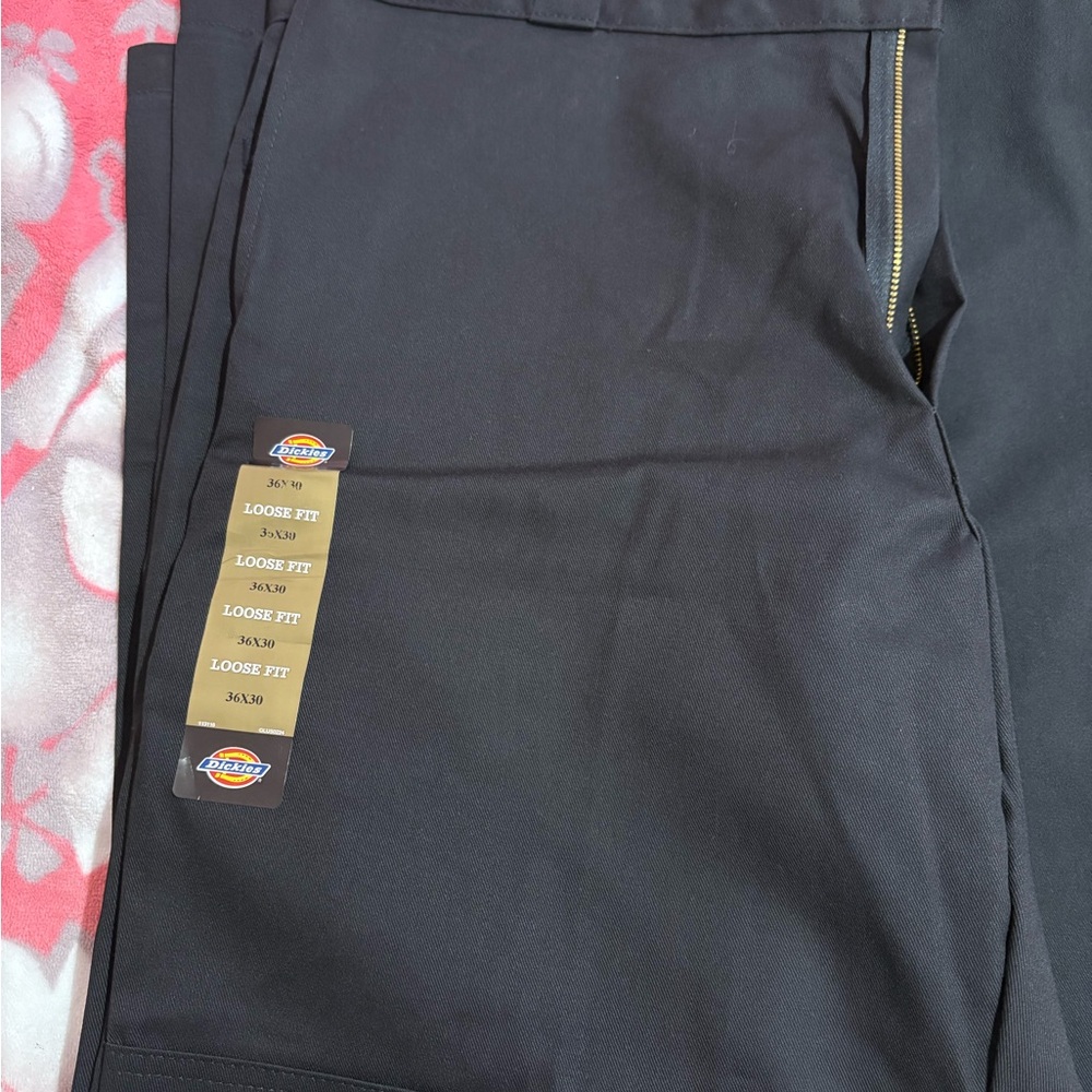 Dickies Charcoal Relaxed Fit Trousers